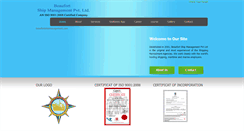 Desktop Screenshot of beaufortshipmanagement.com